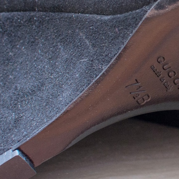 GUCCI SUEDE BOOTS - Picture 3 of 8